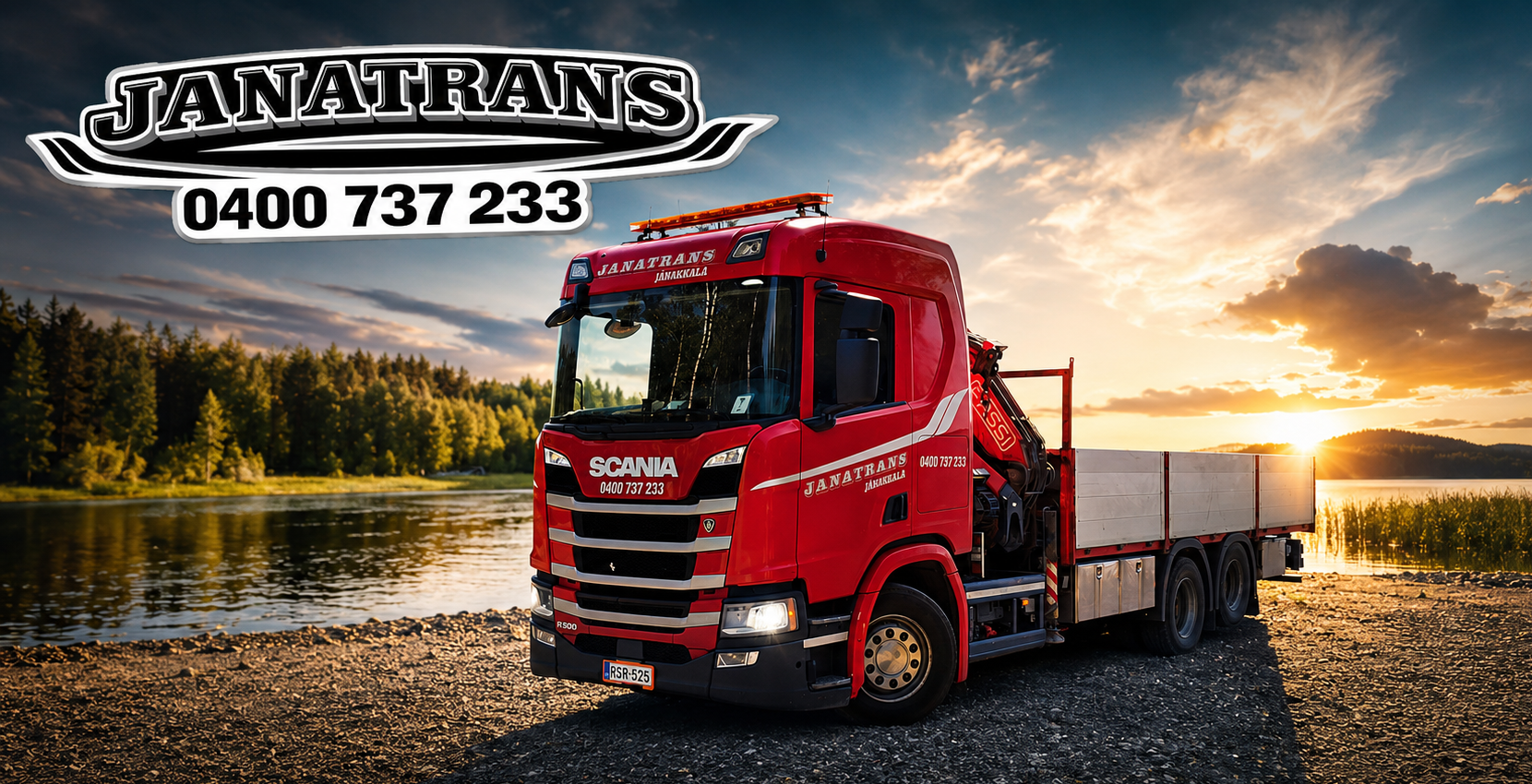 Janatrans Oy, Scania R500 nosturiauto